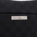 GUCCI Bamboo GG Canvas Hand Bag Black Silver 001 3865 Auth 194852V-15