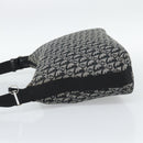 Christian Dior Trotter Canvas Shoulder Bag Gray Silver Auth 194858A-4