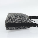 Christian Dior Trotter Canvas Shoulder Bag Gray Silver Auth 194858A-5
