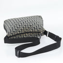 Christian Dior Trotter Canvas Shoulder Bag Gray Silver Auth 194858A-7