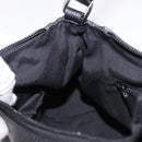 GUCCI GG Canvas Abbey Shoulder Bag Black Silver 265692 Auth 194859V-21