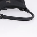 GUCCI GG Canvas Abbey Shoulder Bag Black Silver 265692 Auth 194859V-7