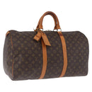 LOUIS VUITTON Monogram Keepall 50 Boston Bag M41426 LV Auth 194861-1