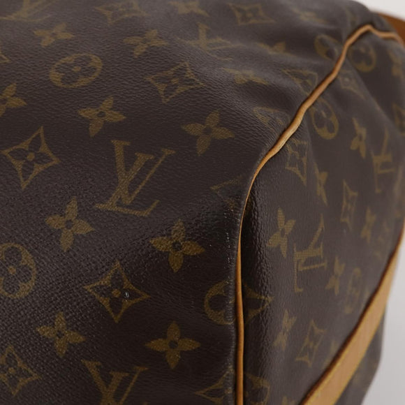 LOUIS VUITTON Monogram Keepall Bandouliere55 Boston Bag M41414 LV Auth 194862V