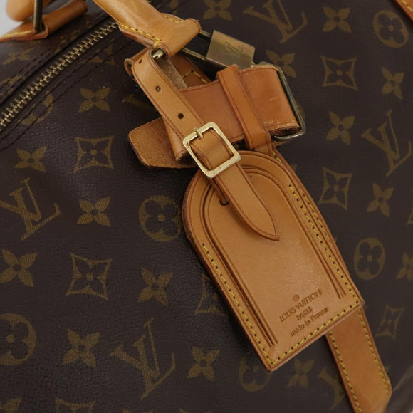 LOUIS VUITTON Monogram Keepall Bandouliere55 Boston Bag M41414 LV Auth 194862V