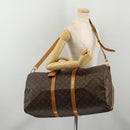 LOUIS VUITTON Monogram Keepall Bandouliere55 Boston Bag M41414 LV Auth 194862V-25