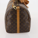 LOUIS VUITTON Monogram Keepall Bandouliere55 Boston Bag M41414 LV Auth 194862V-4