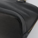 LOUIS VUITTON Epi Alma Hand Bag Noir Black M52142 LV Auth 194869V-14