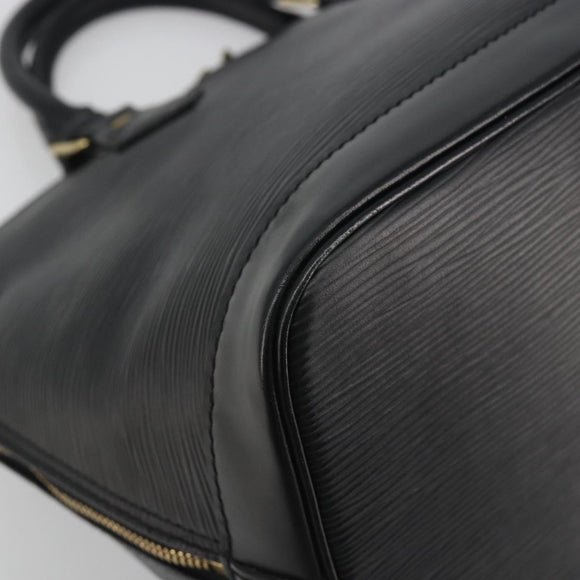 LOUIS VUITTON Epi Alma Hand Bag Noir Black M52142 LV Auth 194869V