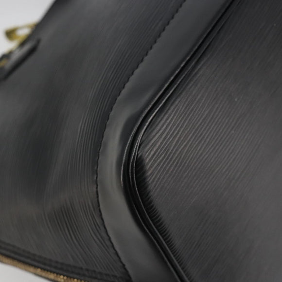LOUIS VUITTON Epi Alma Hand Bag Noir Black M52142 LV Auth 194869V