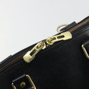 LOUIS VUITTON Epi Alma Hand Bag Noir Black M52142 LV Auth 194869V-19