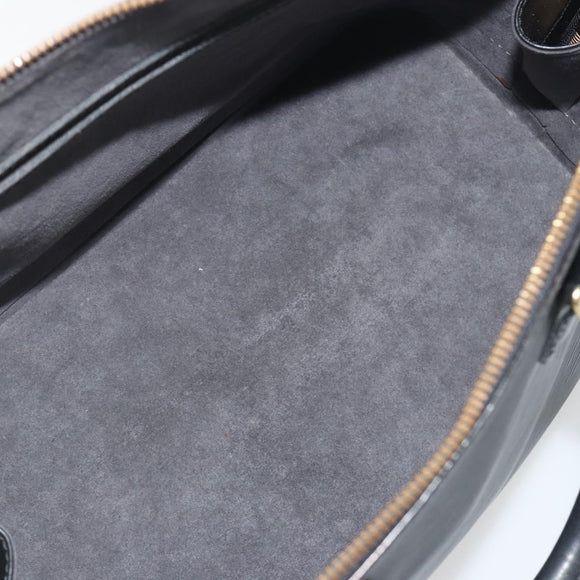 LOUIS VUITTON Epi Alma Hand Bag Noir Black M52142 LV Auth 194869V