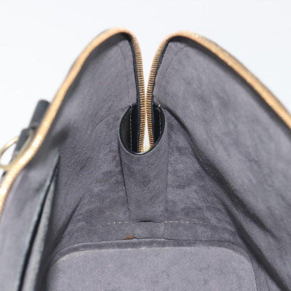 LOUIS VUITTON Epi Alma Hand Bag Noir Black M52142 LV Auth 194869V