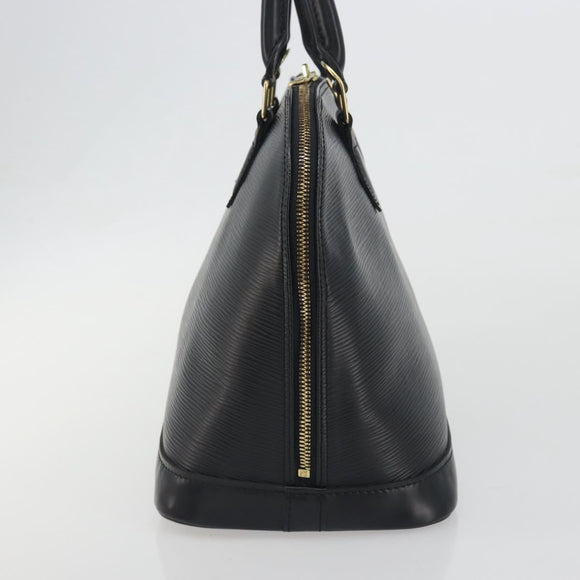 LOUIS VUITTON Epi Alma Hand Bag Noir Black M52142 LV Auth 194869V