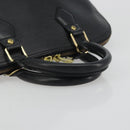 LOUIS VUITTON Epi Alma Hand Bag Noir Black M52142 LV Auth 194869V-7