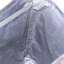CELINE Macadam Canvas Tote Bag PVC Leather Black Gold Auth 194870V-19