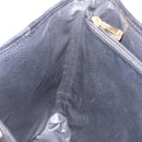 CELINE Macadam Canvas Tote Bag PVC Leather Black Gold Auth 194870V-20