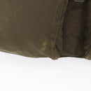 PRADA Backpack Nylon Khaki Silver Auth 194873A-3