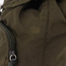 PRADA Backpack Nylon Khaki Silver Auth 194873A-6
