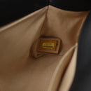 CHANEL Chain Matelasse 2.55 Shoulder Bag Lamb Skin Black Gold CC Auth 194876V-11