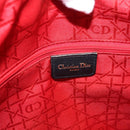 Christian Dior Lady Dior Canage Bag Patent Leather 2way Black Gold Auth 194882-19