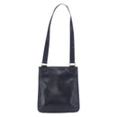 GUCCI GG Canvas Sherry Line Shoulder Bag Navy Gold Auth 194883-3