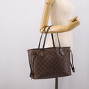 LOUIS VUITTON Damier Ebene Neverfull PM Tote Bag N51109 LV Auth 194884A-21