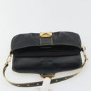 LOUIS VUITTON Suhari Precieux Shoulder Bag Leather Black M91776 Auth 194886SAV-9