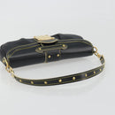 LOUIS VUITTON Suhari Precieux Shoulder Bag Leather Black M91776 Auth 194886SAV-7