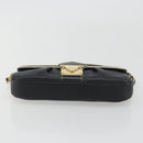 LOUIS VUITTON Suhari Precieux Shoulder Bag Leather Black M91776 Auth 194886SAV-5