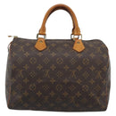 LOUIS VUITTON Monogram Speedy 30 Hand Bag M41526 LV Auth 194889-2