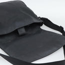 CHANEL Shoulder Bag PVC Canvas Black Silver CC Auth 194890-14