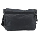 CHANEL Shoulder Bag PVC Canvas Black Silver CC Auth 194890-3