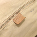 CELINE Luggage Micro Shopper Hand Bag Leather Brown Gold Auth 194891-17