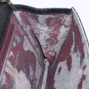 CHANEL Matelasse Chain Shoulder Bag Lamb Skin Black Gold CC Auth 194893-23