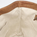 GUCCI GG Canvas Miss GG Tote Bag Beige Silver 336756 Auth 194896V-18