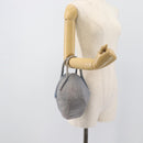 LOEWE Hand Bag Leather Light Blue Auth 194900-19