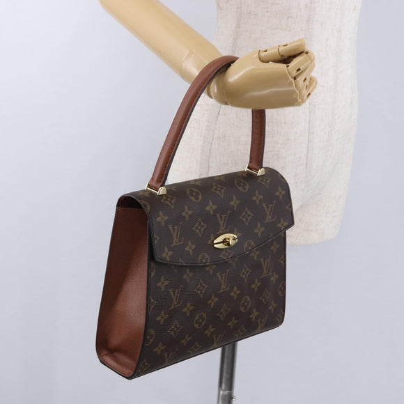 LOUIS VUITTON Monogram Malesherbes Hand Bag M51379 LV Auth 194901A