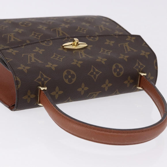 LOUIS VUITTON Monogram Malesherbes Hand Bag M51379 LV Auth 194901A