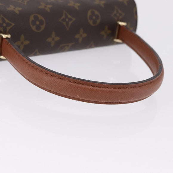 LOUIS VUITTON Monogram Malesherbes Hand Bag M51379 LV Auth 194901A