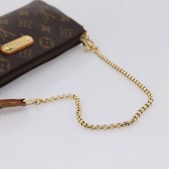 LOUIS VUITTON Monogram Eva Shoulder Bag M95567 LV Auth 194902A