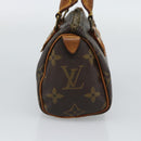 LOUIS VUITTON Monogram Mini Speedy Hand Bag M41534 LV Auth 194903-4