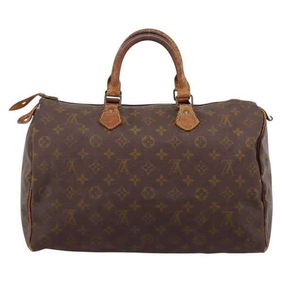LOUIS VUITTON Monogram Speedy 30 Hand Bag M41526 LV Auth 194906