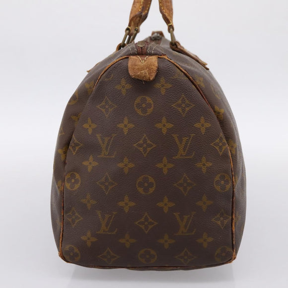 LOUIS VUITTON Monogram Speedy 30 Hand Bag M41526 LV Auth 194906