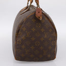 LOUIS VUITTON Monogram Speedy 30 Hand Bag M41526 LV Auth 194906-4