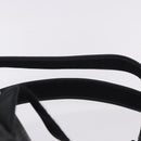 MCM Vicetos Logogram Backpack Leather Black Silver Auth 194907-14