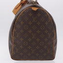 LOUIS VUITTON Monogram Keepall 50 Boston Bag M41426 LV Auth 194908V-3