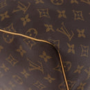 LOUIS VUITTON Monogram Keepall 55 Boston Bag M41424 LV Auth 194909SAV-14