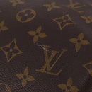 LOUIS VUITTON Monogram Keepall 55 Boston Bag M41424 LV Auth 194909SAV-16