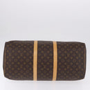 LOUIS VUITTON Monogram Keepall 55 Boston Bag M41424 LV Auth 194909SAV-5
